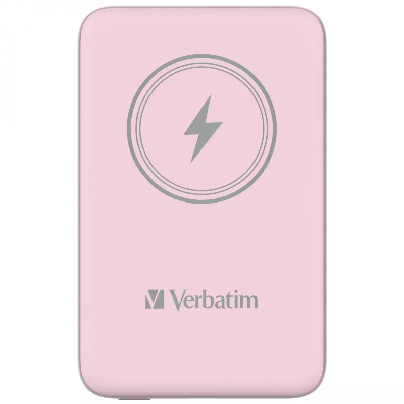 Verbatim Charge 'n' Go magneettinen langaton varavirtalähde 10000mAh pinkki