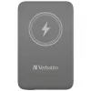 Verbatim Charge 'n' Go magneettinen langaton varavirtalähde 10000mAh harmaa