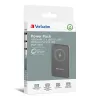 Verbatim Charge 'n' Go magneettinen langaton varavirtalähde 10000mAh harmaa