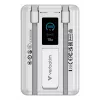 Verbatim Charge'n'Go 2C & Display -varavirtalähde 10000 mAh hopea