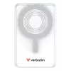Verbatim Charge'n'Go 2C & Display -varavirtalähde 10000 mAh hopea