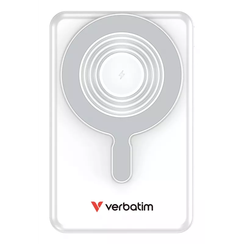 Verbatim Charge'n'Go 2C & Display -varavirtalähde 10000 mAh hopea
