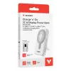Verbatim Charge'n'Go 2C & Display -varavirtalähde 10000 mAh hopea
