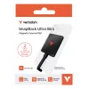 Verbatim SnapBack Ultra ohut SSD 2TB USB Type-C USB 3.2 Gen 2x2 musta