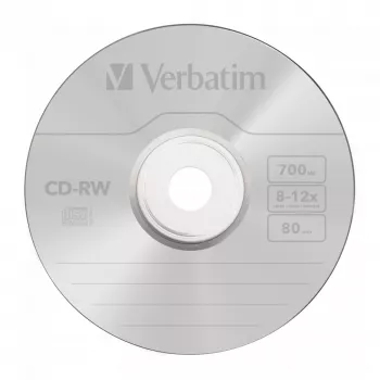 Verbatim CD-RW 12x 700 MB 10 kpl