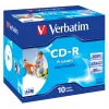 Verbatim CD-R AZO Wide Inkjet Printable 700 MB 52x 10 kpl