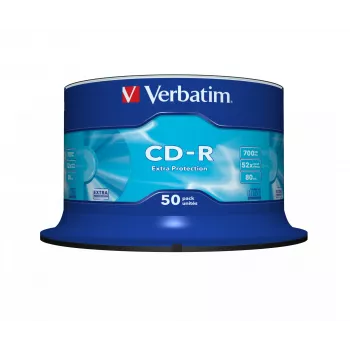 Verbatim CD-R Extra Protection 700 MB 52x 50 kpl