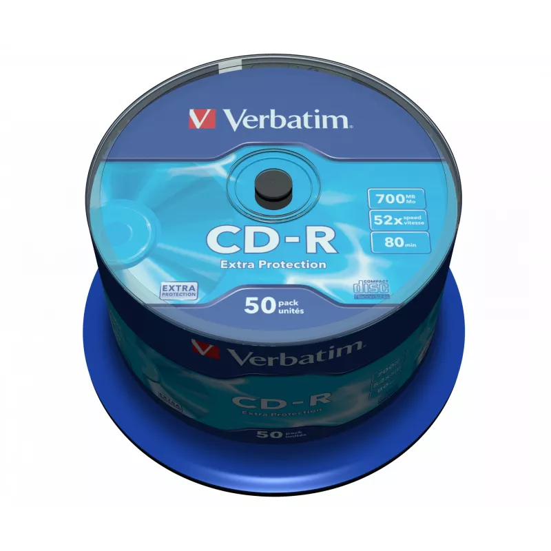Verbatim CD-R Extra Protection 700 MB 52x 50 kpl
