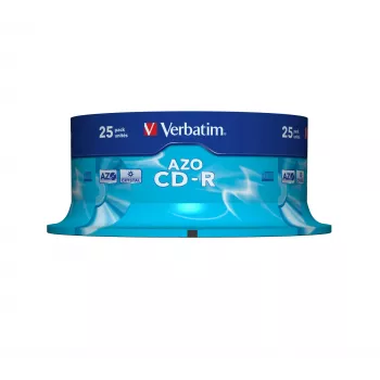 Verbatim CD-R AZO Crystal 700 MB 52x 25 kpl