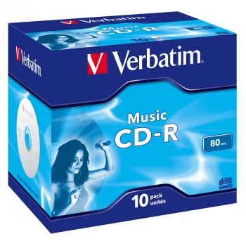 Verbatim Music CD-R 700 MB 16x 10 kpl