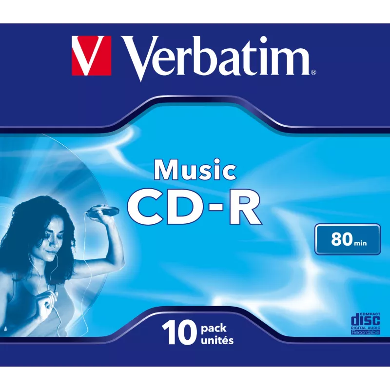 Verbatim Music CD-R 700 MB 16x 10 kpl