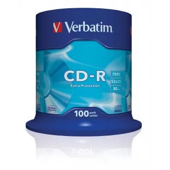 Verbatim CD-R Extra Protection 700 MB 52x 100 kpl