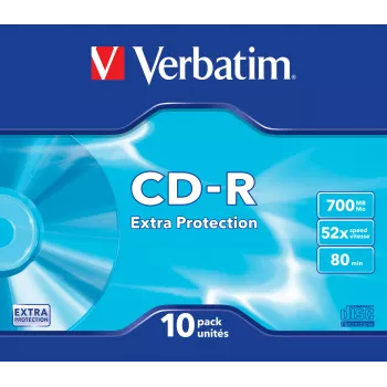 Verbatim CD-R Extra Protection 700 MB 52x 10 kpl