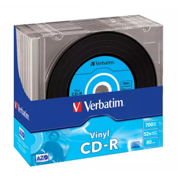 Verbatim CD-R AZO Data Vinyl 700 MB 52x 10 kpl