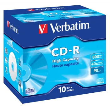 Verbatim CD-R High Capacity 800 MB 40x 10 kpl