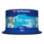 Verbatim CD-R AZO Wide Inkjet Printable no ID 700 MB 52x 50 kpl