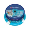 Verbatim CD-R AZO Wide Inkjet Printable 700 MB 52x 25 kpl