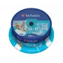 Verbatim CD-R AZO Wide Inkjet Printable 700 MB 52x 25 kpl