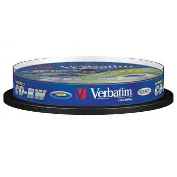 Verbatim CD-RW 12x 700 MB 10 kpl