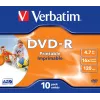 Verbatim 43521 tulostamaton DVD 4,7 GB DVD-R 10 kpl
