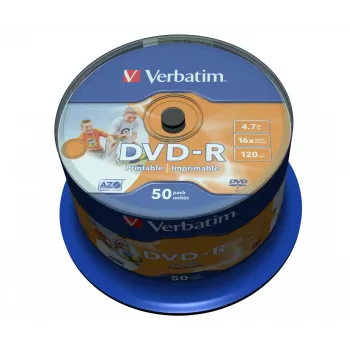 Verbatim 43533 tyhjä DVD 4,7 GB DVD-R 50 kpl