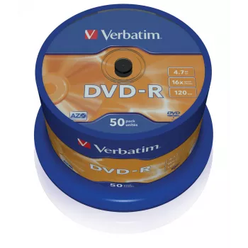 Verbatim DVD-R Matt Silver 4,7 GB 50 kpl