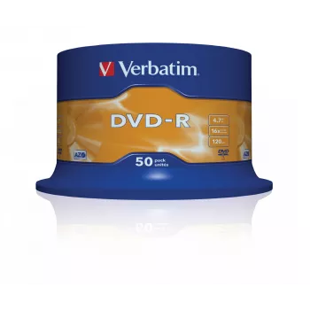 Verbatim DVD-R Matt Silver 4,7 GB 50 kpl