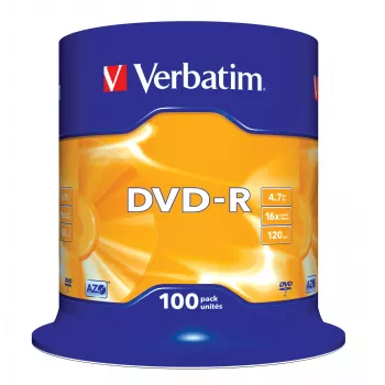 Verbatim DVD-R Matt Silver 4,7 GB 100 kpl
