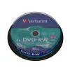 Verbatim DVDVER00072B, DVD-RW, spindeli, 10 kpl, 4,7 GB