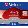 Verbatim 43615 aihio Blu-Ray Disc BD-RE 25 GB 5 kpl