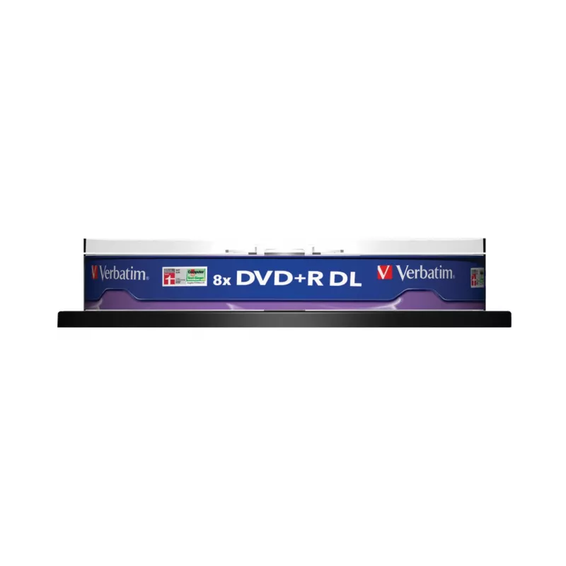 Verbatim VB-DPD55S1, DVD+R DL, 120 mm, spindeli, 10 kpl, 8,5 GB