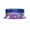 Verbatim 43667 tyhjä DVD 8,5 GB DVD+R DL 25 kpl