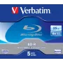 Verbatim 43715 tyhjä Blu-Ray-levy BD-R 25 GB 5 kpl