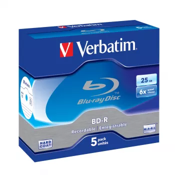 Verbatim 43715 tyhjä Blu-Ray-levy BD-R 25 GB 5 kpl