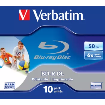 Verbatim 43736 BD-R-levyt 50 GB 10 kpl
