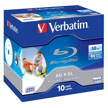 Verbatim 43736 BD-R-levyt 50 GB 10 kpl