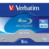 Verbatim 43748 tyhjä Blu-Ray-levy BD-R 50 GB 5 kpl
