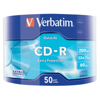 Verbatim CD-R Extra Protection 700 MB 52x 50 kpl