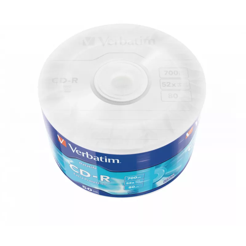 Verbatim CD-R Extra Protection 700 MB 52x 50 kpl
