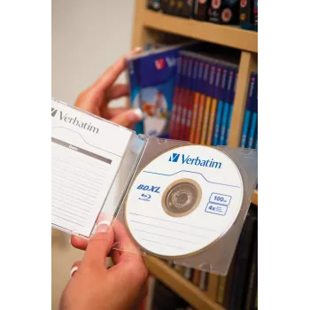 Verbatim BD-R XL 100GB* 4x Wide Inkjet Printable 5 kpl Jewel Case