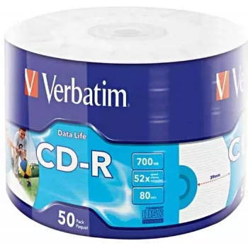 Verbatim 50x CD-R 700 MB 52x 50 kpl