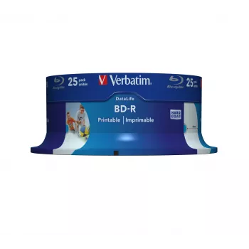 Verbatim 43811 levy Blu-Ray-levy BD-R 25 GB 25 kpl