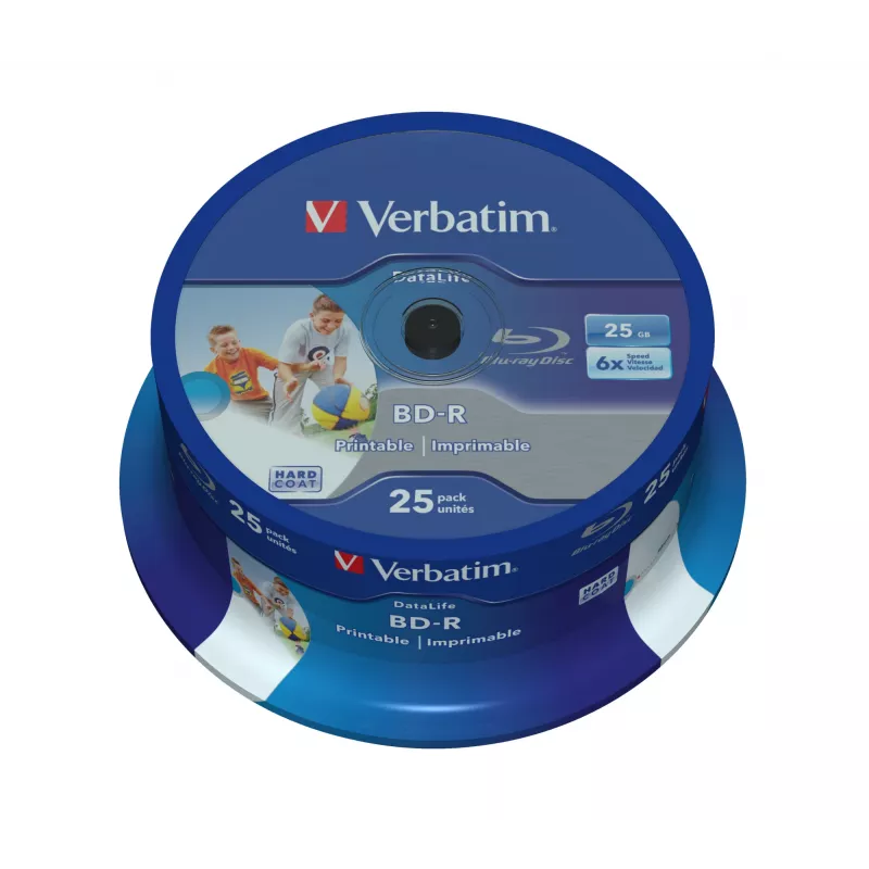 Verbatim 43811 levy Blu-Ray-levy BD-R 25 GB 25 kpl