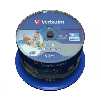 Verbatim 43812 tyhjä Blu-Ray-levy BD-R 25 GB 50 kpl