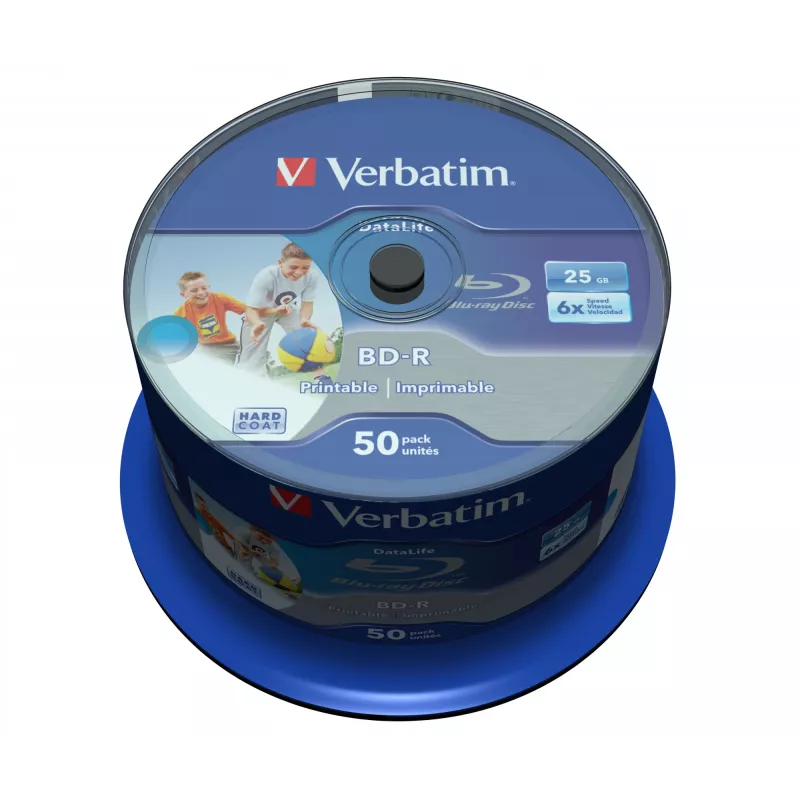 Verbatim 43812 tyhjä Blu-Ray-levy BD-R 25 GB 50 kpl