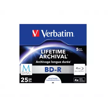 Verbatim M-Disc 4x BD-R 25 GB 5 kpl