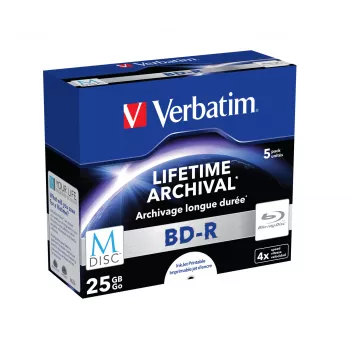 Verbatim M-Disc 4x BD-R 25 GB 5 kpl