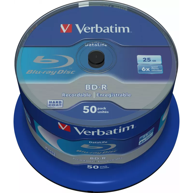 Verbatim Datalife 6x BD-R 25 GB 50 kpl