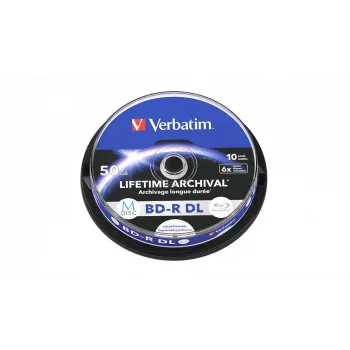 BD-R DL Verbatim MDISC 50 GB 10 kpl 6x