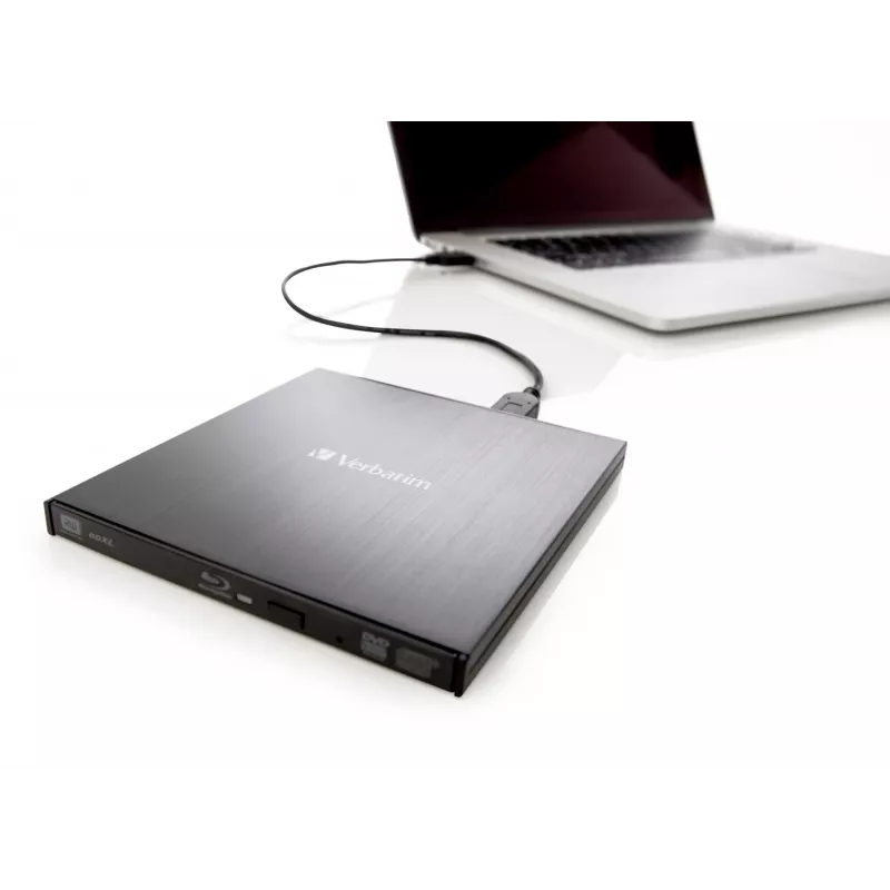 Ulkoinen Slimline-asema Blu-Ray RW Verbatim 43890